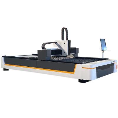 China Raycus max 2000W sheet metal water cooled fiber optic laser cutting machine good manufacturer, good after-sale service for sale