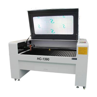 China Paper Water Cooled Acrylic Rubber Cutting Board Printing Machine 1390 Laser Engraving Leather Fabric Felt Advertising Cutting Machine 1325 for sale