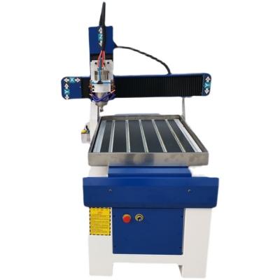 China Metal processing industry 6090 small metal mold engraving machine iron steel engraving relief cutting punch cCNC copper aluminum stone router for sale