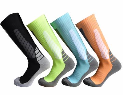 China Young Teenager QUICK DRY Tube High Thigh High Custom Designer Sports Socks for sale