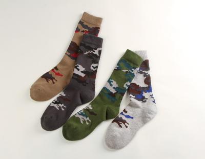 China FY-18189A FY-18189A Military Camouflage QUICK DRY Merino Wool Increasing Golf Socks for sale