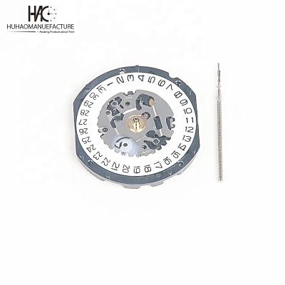 China Luxury Automatic High Hardness Day Date Quartz Movement With 72 Hours Class Logo Custom Watch Movement VX12 for sale