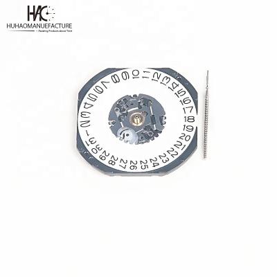 China High Hardness White Quartz Watch Movement VX42 Datewheel With 3.6O'Clock Dial Top Mechanism for sale