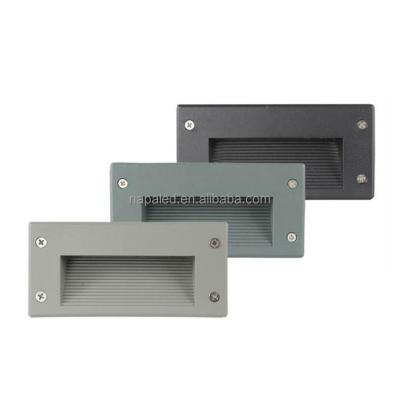 China Modern Recessed Aluminum LED Stair Light IP65 Waterproof Outdoor Step Lighting for sale