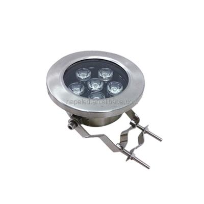 China Garden Waterproof IP68 6W LED Bottom Light For Outdoor Swimming Pool for sale