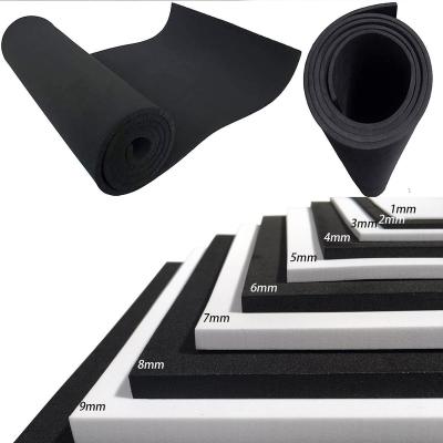 China 38 Degree Waterproof Stock High Density Black EVA Foam Sheets OEM ODM Customized Manufacturer Packaging EVA Foam Sheets Craft Cosplay Model for sale