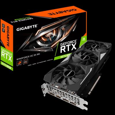 China Workstation 100% New 2070S Computer Graphics Cards Rtx 2070 Super Gaming Oc 3X 8G External Graphics Card For Laptop for sale