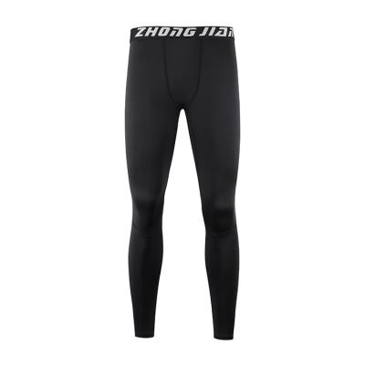 China Breathable Men Sport Tight Pants Running Fitness Workout Gym Breathable Elastic Sweat Quick Dry Pants for sale