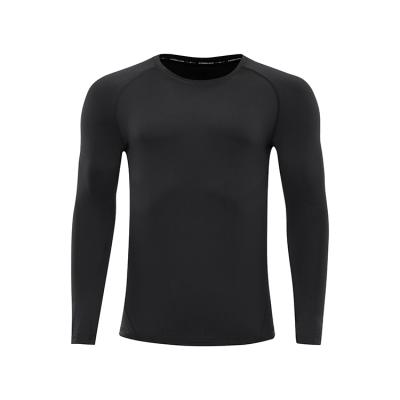 China Hot Selling QUICK DRY Mens Casual Long Sleeve T-Shirt Body Sculpting Clothing for sale