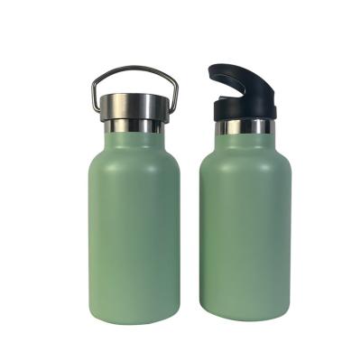 China 2021 Hot Sale 12OZ Durable Wholesale Double Wall Vacuum Insulated BPA Free Stainless Steel Kids Children Water Bottle With Straw for sale