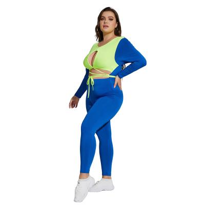 China Wholesale Breathable Yoga Wear Sportswear 2 Pieces Set Women Gym Fitness Sets Two Vestido De 15 Anos for sale