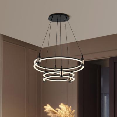 China GANVA Modern Design New LED Contemporary Indoor Hanging Ceiling Lamp Modern Pendant Light for sale