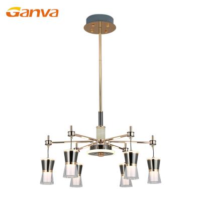 China GANVA Modern Modern Style Indoor Home Living Room Hanging Light LED Decorative Pendant Light for sale