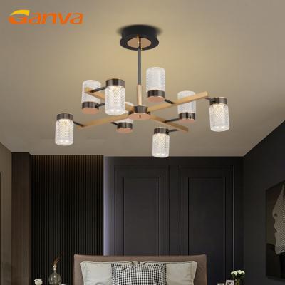 China GANVA Droplight Modern Luxury Indoor Home Bedroom Ceiling Chandeliers Light for sale