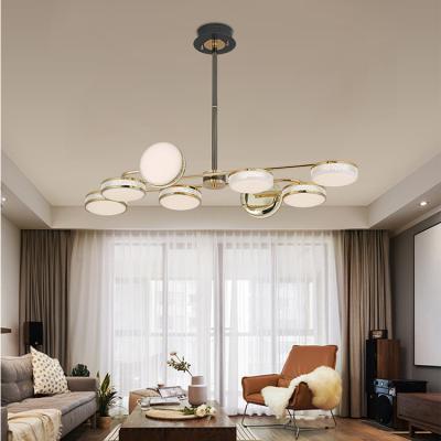 China GANVA Modern Luxury Indoor Restaurant Banquet Dining Room Droplight Pendant Lamp Modern Chandeliers for sale