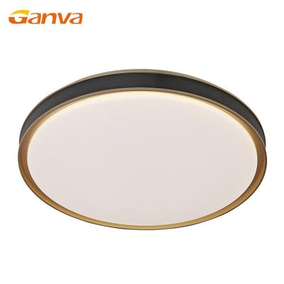 China GANVA Factory Direct Outdoor Mounted Round Kitchen Light Home Bedroom LED Ceiling Light Flush Mount for sale