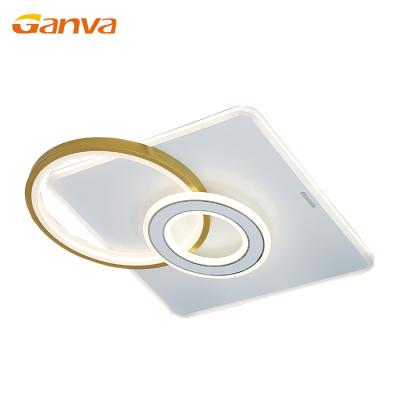 China GANVA wholesale luxury LED indoor outdoor mounted flush ceiling light for living room for sale