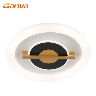 China Smart Home Creative LED Light Residence GANVA Design Outdoor Mounted Ceiling Lamp Outdoor Mounted Fixture for sale