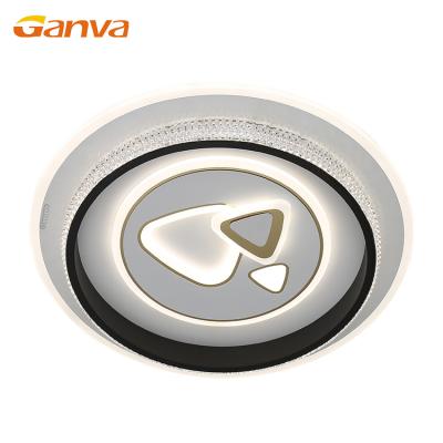 China GANVA Smart Bedroom Outdoor Mounted Remote Control Living Room D500mm Around Recessed Ceiling Light for sale