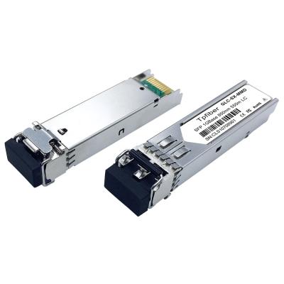 China Fiber Channel Storage Area Network Connector 1000BASE-SX 850nm SFP Optical Fiber Module Transceiver GLC-SX-MMD for sale