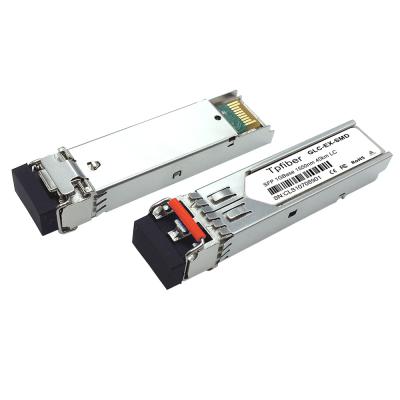 China Best Selling GLC-EX-SMD Equipment 1.25GBase-LX 40km SFP Data Transmission Optical Fiber Module for sale