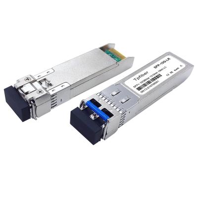 China LR 1310nmtpfaber 10GBASE SFP Transceiver Module SFP-10G-LR Data Transmission Optical Fiber Equipment for sale