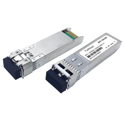 China SFP-10G-ZR 10GBase-ZR 10G SFP+ Transceiver Data Transmission Optical Fiber Module For 80 Kilometer Fiber Length Link for sale