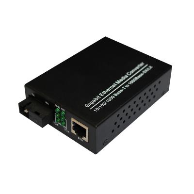 China 1000MBase-LX Wholesale TPAS-6000 1000M Ethernet 1310nm Fiber Optic Media Converter for sale