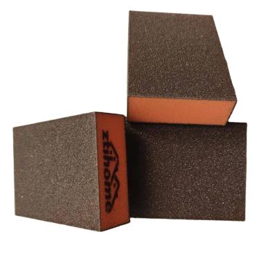 China Ztihome Super Viable High Density Rectangle Sponge Block Pad Sponge Pad Sand Sanding Orange Sponge In Stock for sale