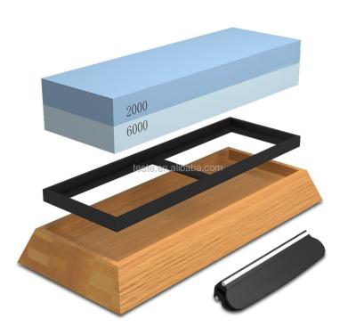 China Sharpening Knife High Quality Premium Whetstone Knife Sharpening Stone Kitchen Using Hone Stone for sale