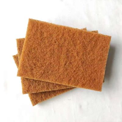 China Sustainable Cleaning Scrubber Natural Kitchen Sponge Dish Scrub Vessel Non Scrubbing Pad Clean Scratch for sale