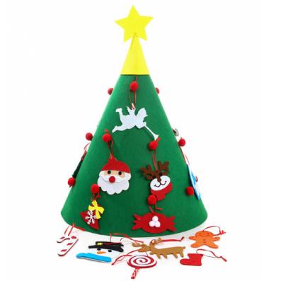 China Wholesale Felt Christmas Tree Family Interaciton Christmas Decoration Ornament Christamas Home Decoration Christmas DIY Items for sale