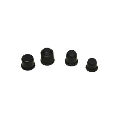 China Rubber Household Electrical Accessories Customized Plastic Silicone Rubber Plug Wear Cap Resistance Plug for sale