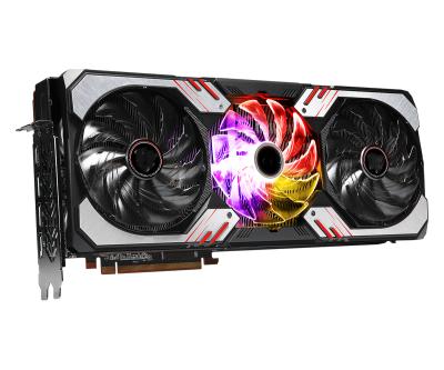 China AMD RX 6700XT/6800XT/6900XT 7nm GPU RX6800XT PGD 16GB Fan Video Card Striped Axial Graphics Card for sale