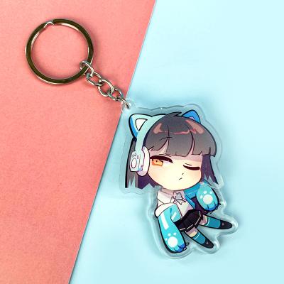 China Promotional Anime Wholesale Fast Chains Key Chains Acrylic Acrylic Key Chain Gift/Decoration Gift/Plastic Souvenirs Delivery for sale