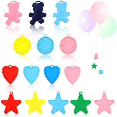 China Eco-friendly Balloon Accessories PP Material Balloon Accessories Machine Helium Balloon Five-pointed Star-shaped Balloon Weight for sale