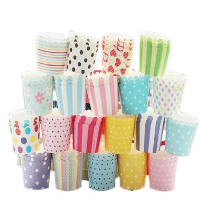 China Wholesale Disposable Cheap Customized Small Size Mini For Party Cupcake Cup Cake Muffin Baking Paper Cup for sale