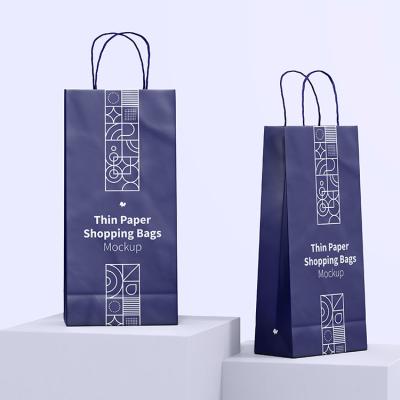 China Recyclable High Quality Strong Customized Printing Design Your Own Logos Big Large Recycled OEM Gift Paper Retail Shopping Bags With Handle for sale