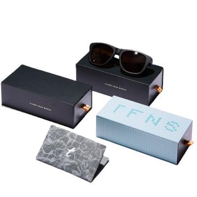 China Eyewear Recyclable Corrugated Eyeglass Drawer Eco Shipping Package For Glass Luxury Paper Gift Sunglasses Custom Printed Packaging Boxes for sale