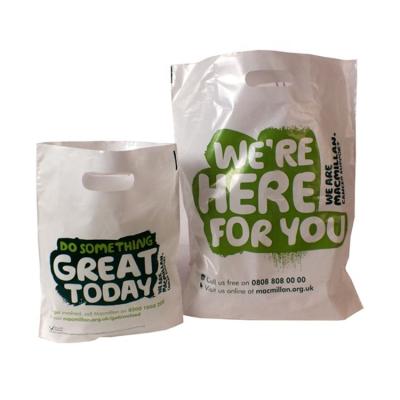 China Wholesale Custom Biodegradable Cheap Logo Design Printing Compostable Epi D2W 100% PLA Cornstarch Biodegradable Plastic Bags for sale