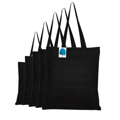 China Wholesale Eco-Friendly Customized Thick Cheap Striped Mock Up Buying Black Cloth Tote Bag Customer Fabric Canvas Material for sale