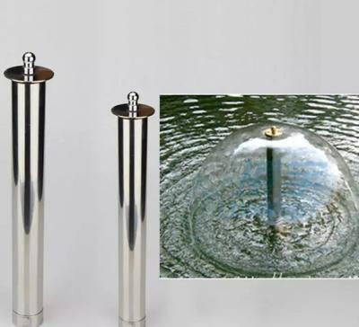 China Minimalist Stainless Steel Mushroom Fountain Spout Fountain Accessories for sale