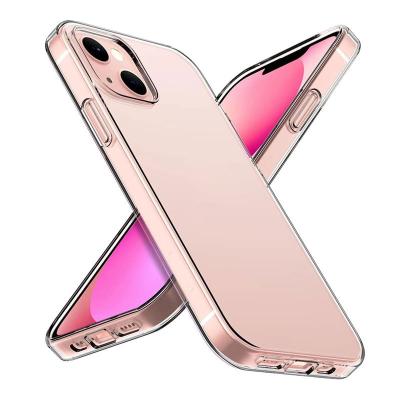 China Ultra Thin Shockproof TPU Case For iPhone 14 12 mini 11 pro Max Clear Soft Transparent Slim Silicon Case For iPhone 12 13 11 pro Max Fundas for sale