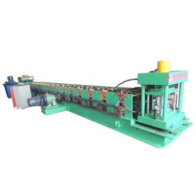 China Building Material Shops Production Line High Metal Sheet Road Guardrail Roll Forming Machine For Sale for sale