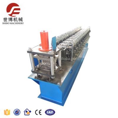 China View of building construction roller shutter door making machine roller shutter slat roll forming machine made in China for sale