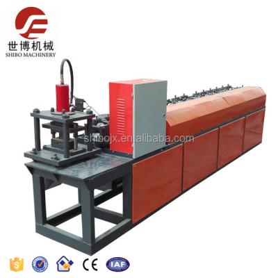 China Building material shops roller shutter door hydraulic break steel roll forming machine from shibo for sale