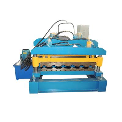 China Factory Cheap Price Galvanized Color Steel Roof Tile Roll Forming Machine for sale