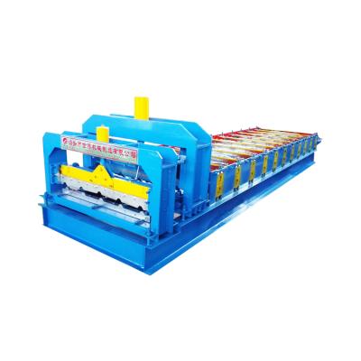 China Factory Tile Making Machinery Roof Shape Roll Forming Machine Prices for sale