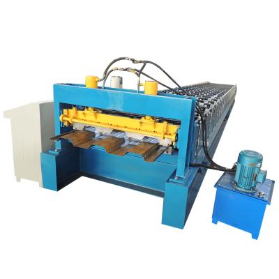 China Building Material Shops New Design High Quality Steel Floor Panel Deck Making Machine for sale