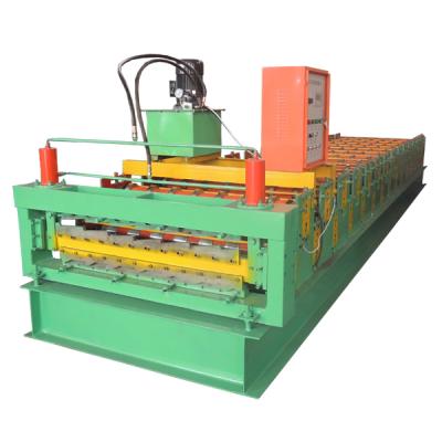 China Building Material Shops Double Layer Roll Forming Tile Making Machine Construction Building Materials for sale